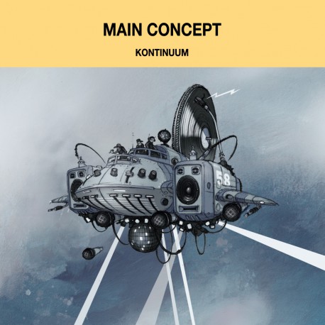 Main Concept - Kontinuum EP (Bottle Green Transparent Vinyl Edition)