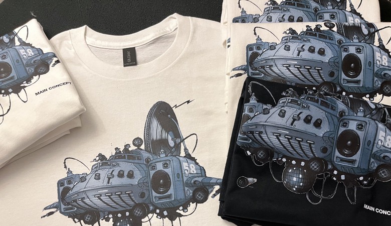 Main Concept - TShirts - Kontinuum (Design by Flin)